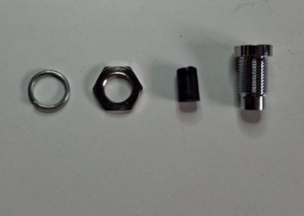 VY601292 LED-Fassung 10/5mmLED Metall/M8